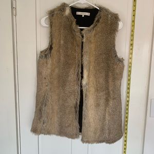 Faux Fur Fox Vest